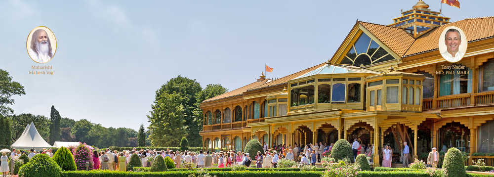 Maharishi European Research University main building Maharishi European Research University main building