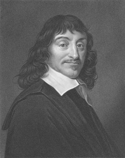 Portrait of Rene descartes