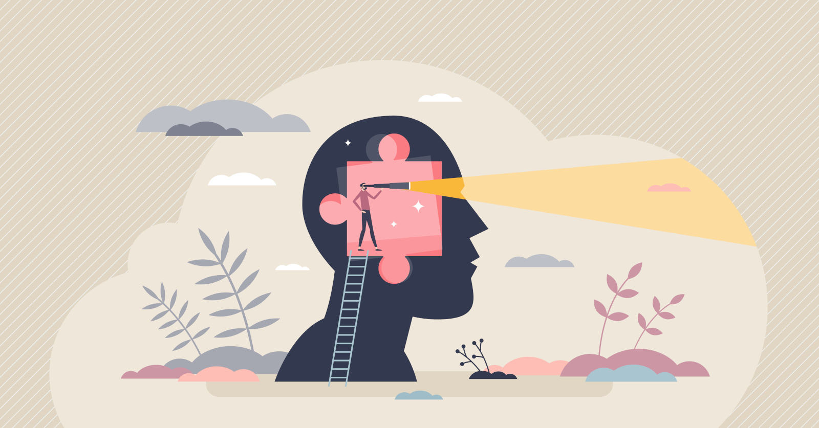 consciousness as a little man inside head